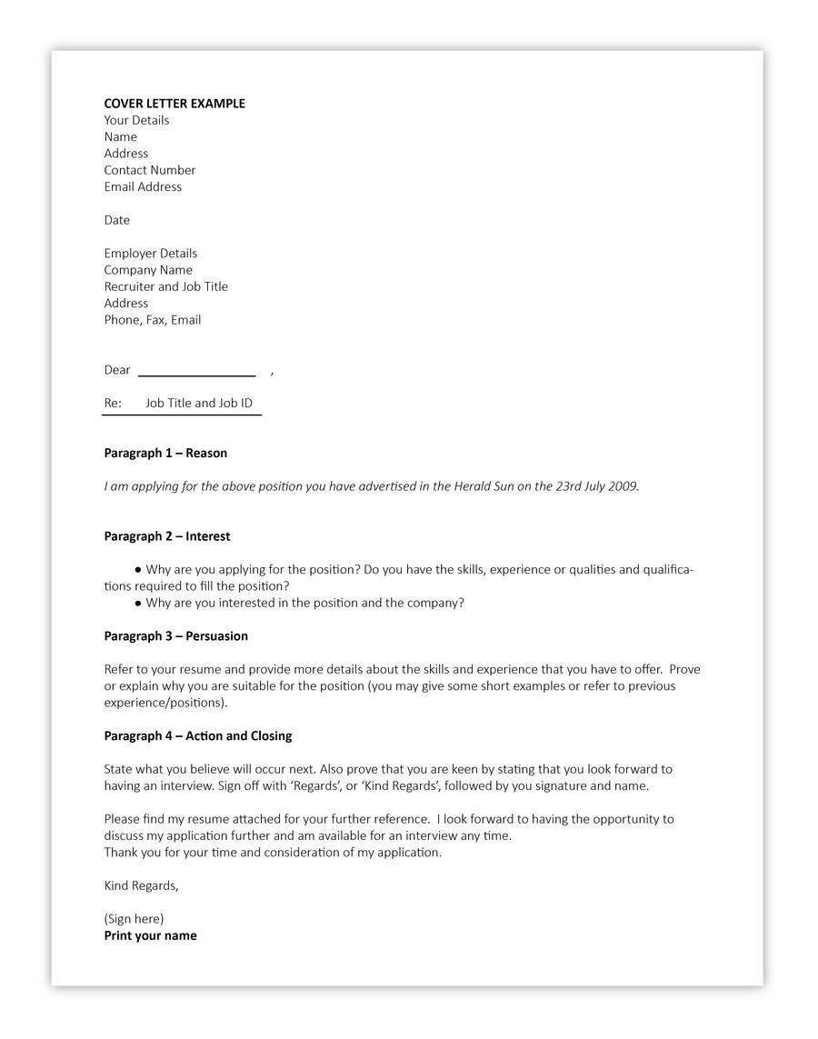 How To Write The Perfect Cover Letter JWilliams Staffing